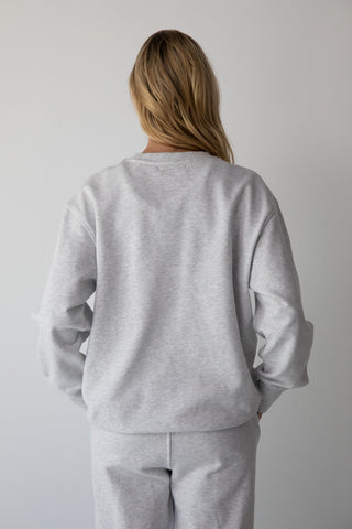 NB1 Crew Sweat -          Marle Grey