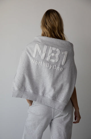 NB1 Crew Sweat -          Marle Grey